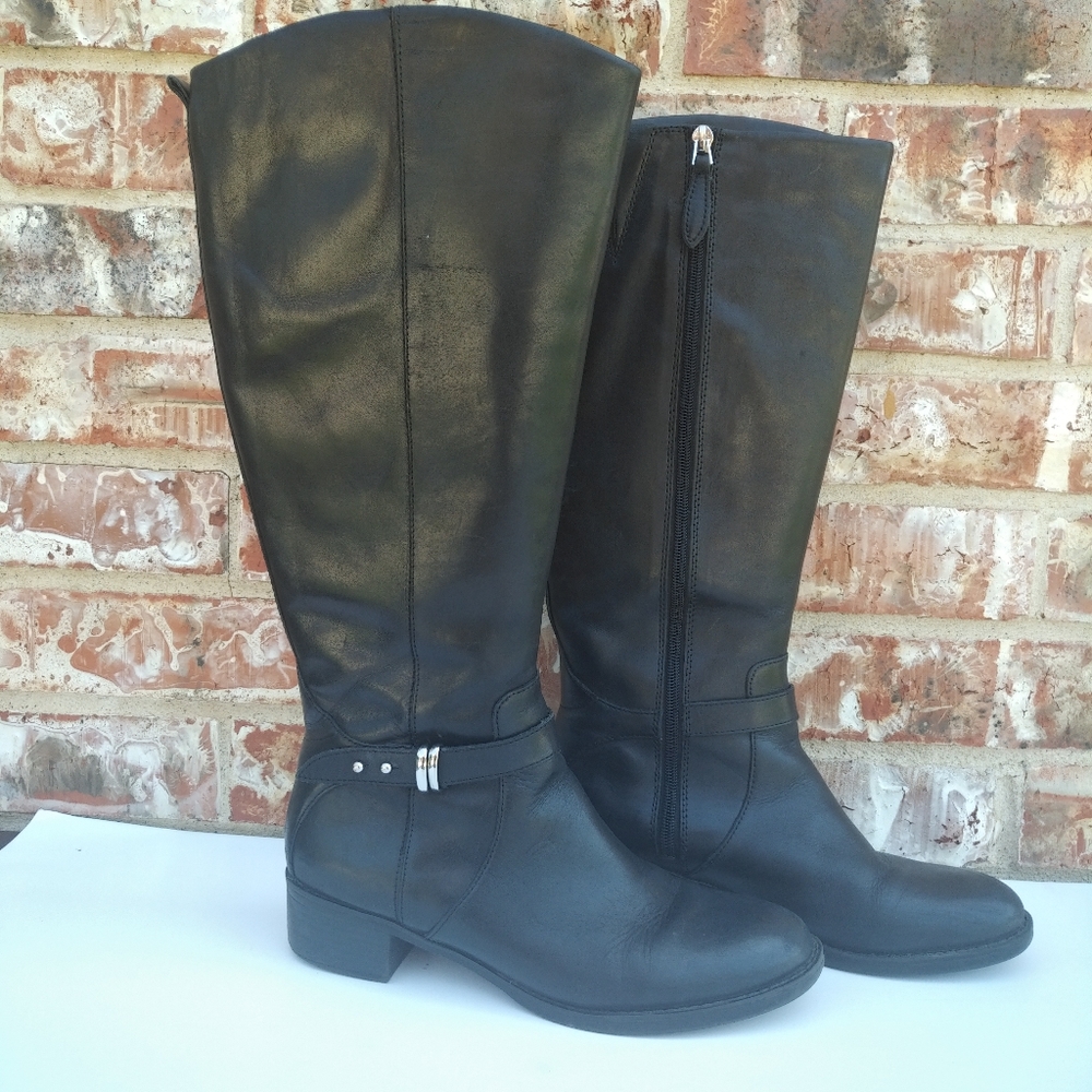 Franco Sarto Cleveland Boots Wide Calf size 8.5